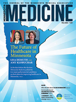 Fall 2026 Issue of Minnesota Medicine Magazine