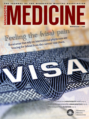 Jan 2026 Winter Issue of Minnesota Medicine Magazine